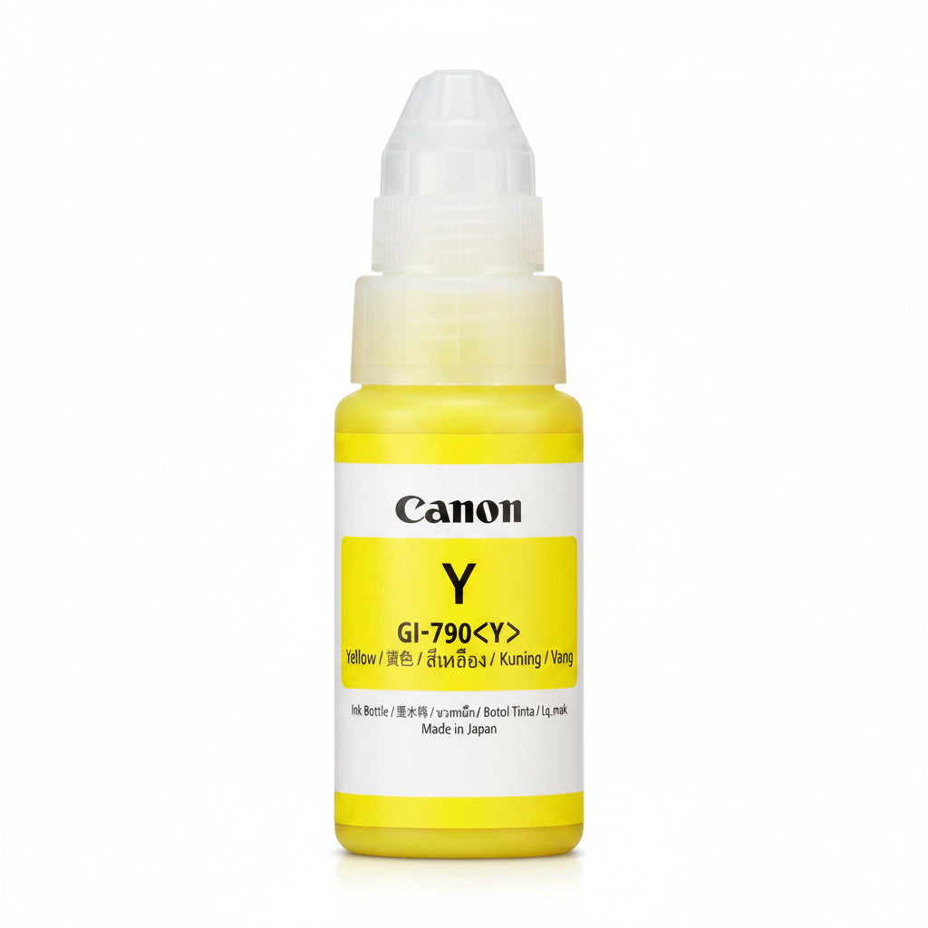 Canon PIXMA GI790 Yellow Ink Bottle for G1010, G2000, G2012, G3000, G3010, G3012, G4010