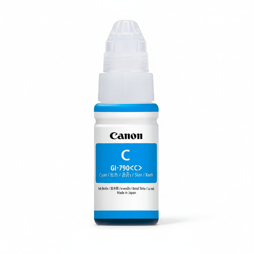 Canon PIXMA GI790 Cyan Ink Bottle for G1010, G2000, G2012, G3000, G3010, G3012, G4010