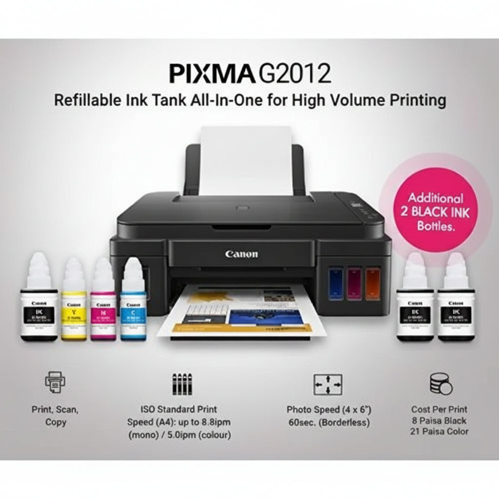 Canon PIXMA G2012 All-in-One Ink Tank Printer